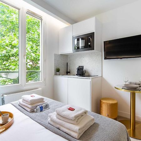 Cosy Studio - Parc Des Expositions Tour Eiffel 12 Apartamento París Exterior foto